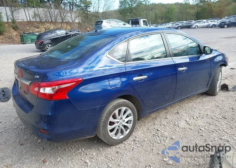 2019 Nissan Sentra Sv z USA, uszkodzony, nr VIN 3N1AB7AP4KY308139